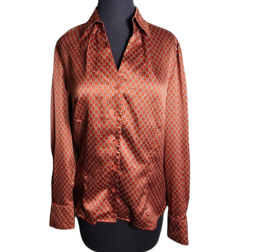 East 5th Button Down Geometric Print Button Down … - image 1
